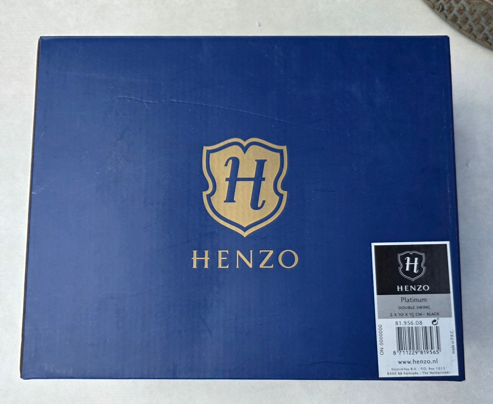 Henzo Platinum Double Swing Fotolijst 2x 10x15 cm Zwart, Kunststof, Nieuw, Ophalen of Verzenden, Fotolijst