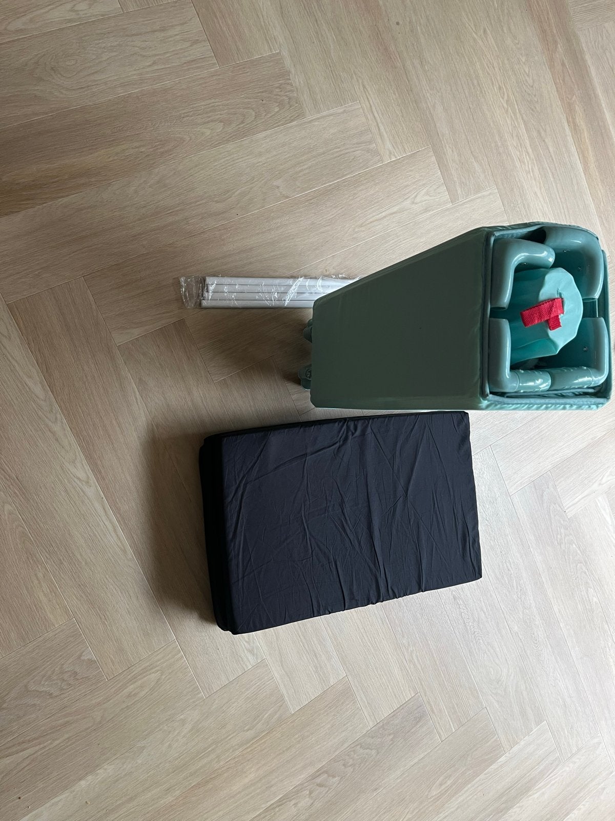 Bambino reisbedje - mint groen, Kinderen en Baby's, Babywiegjes en Ledikanten, Ophalen, Reisbedje