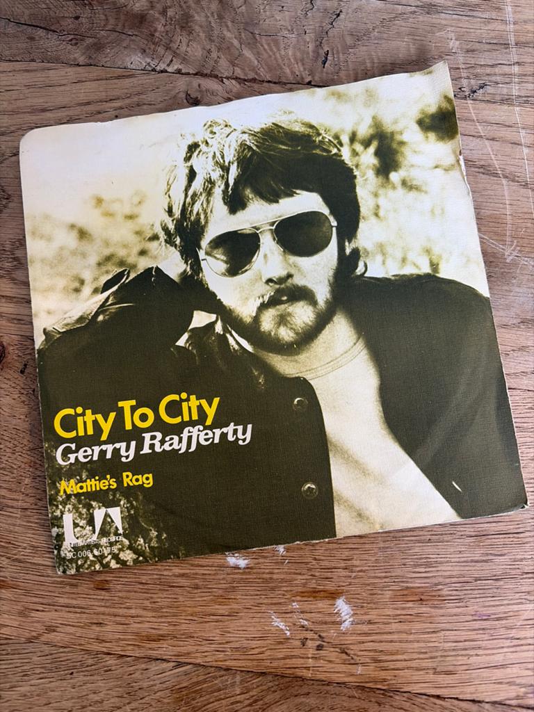 Gerry Rafferty - City To City / Mattie's Rag (Single), Gebruikt, 7 inch, Single, Ophalen of Verzenden