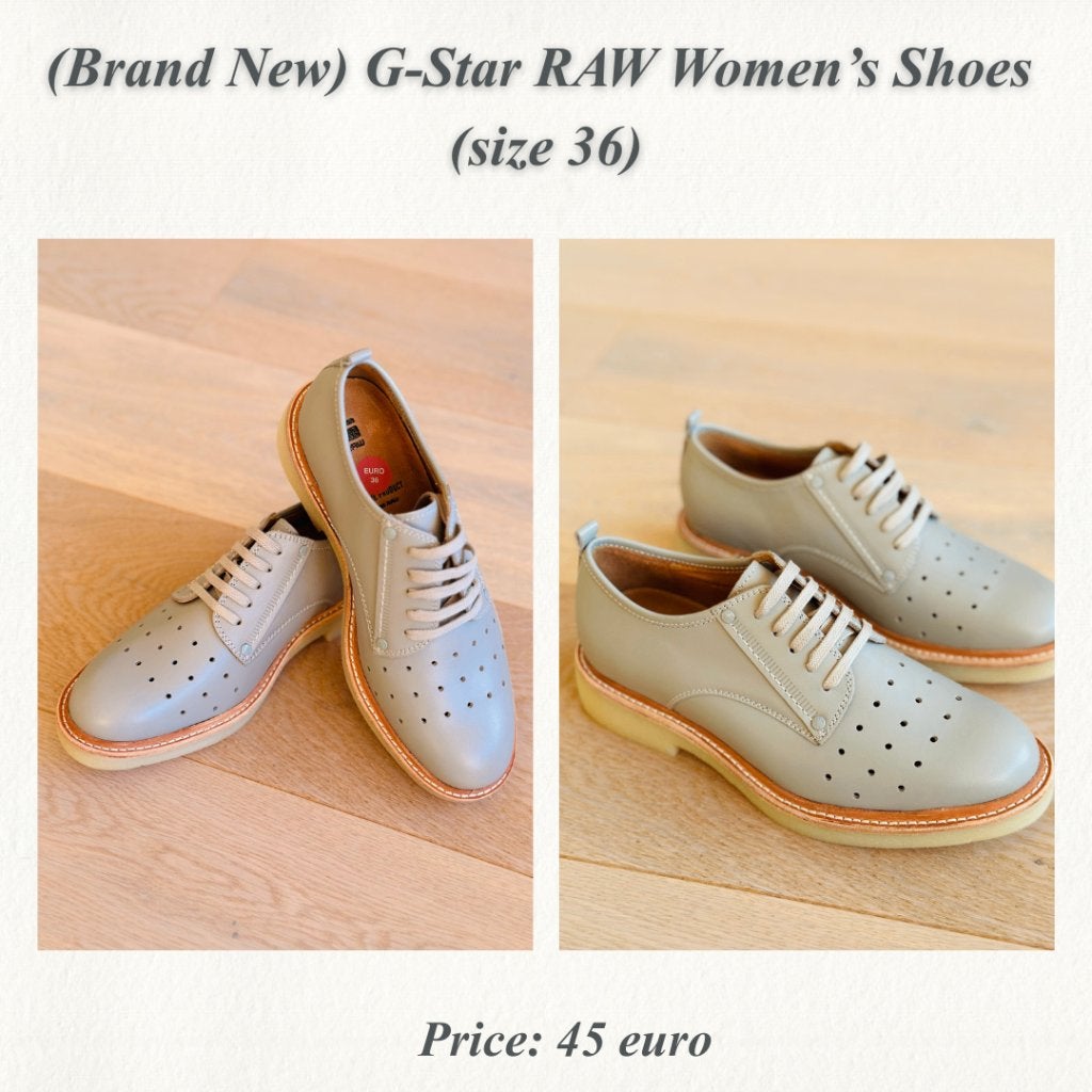 NEW – G-Star RAW women's shoes | Grey | size 36, Ophalen of Verzenden, Nieuw, Grijs, Sneakers of Gympen