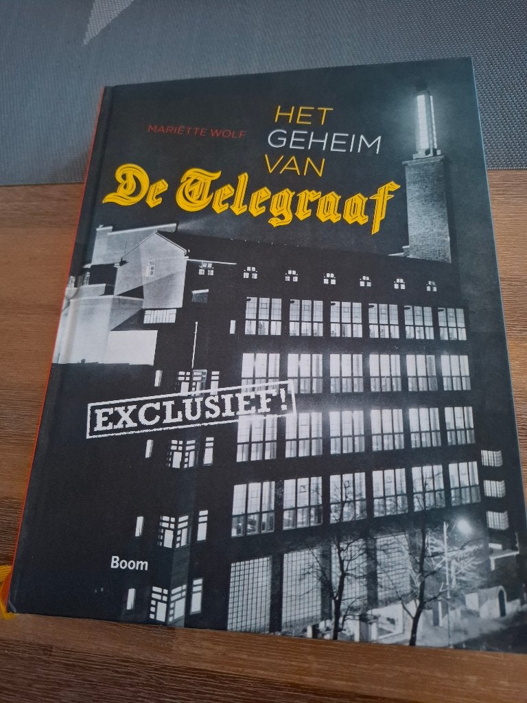 Het geheim van de Telegraaf, Zo goed als nieuw, Zie beschrijving, Ophalen, 20e eeuw of later