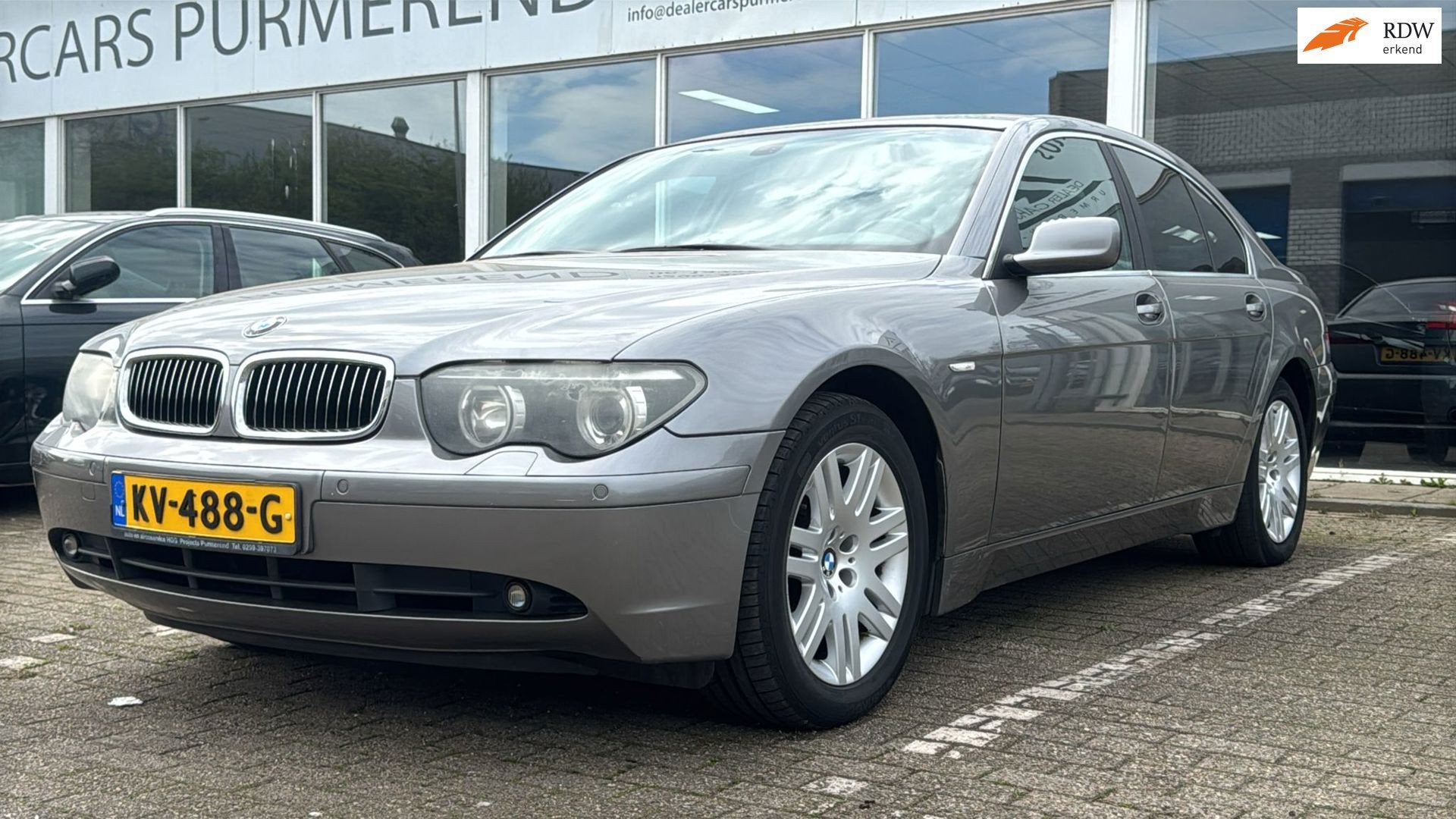BMW 7-serie 735i, Auto's, BMW, Automaat, Achterwielaandrijving, Gebruikt, 120 €/maand