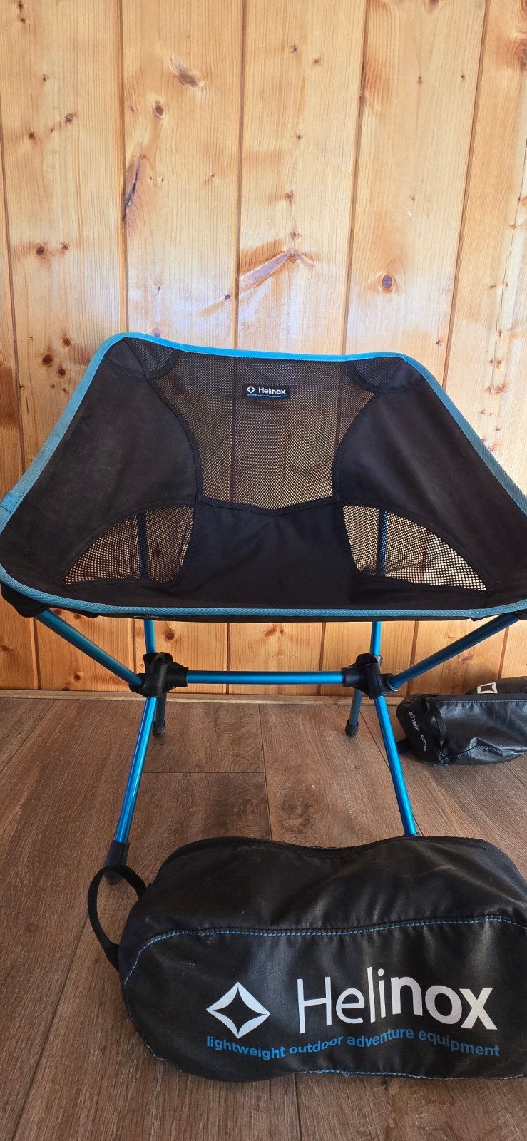 2 x Helinox Chair One - Lichtgewicht en Compacte Vouwstoel, Ophalen of Verzenden, Gebruikt