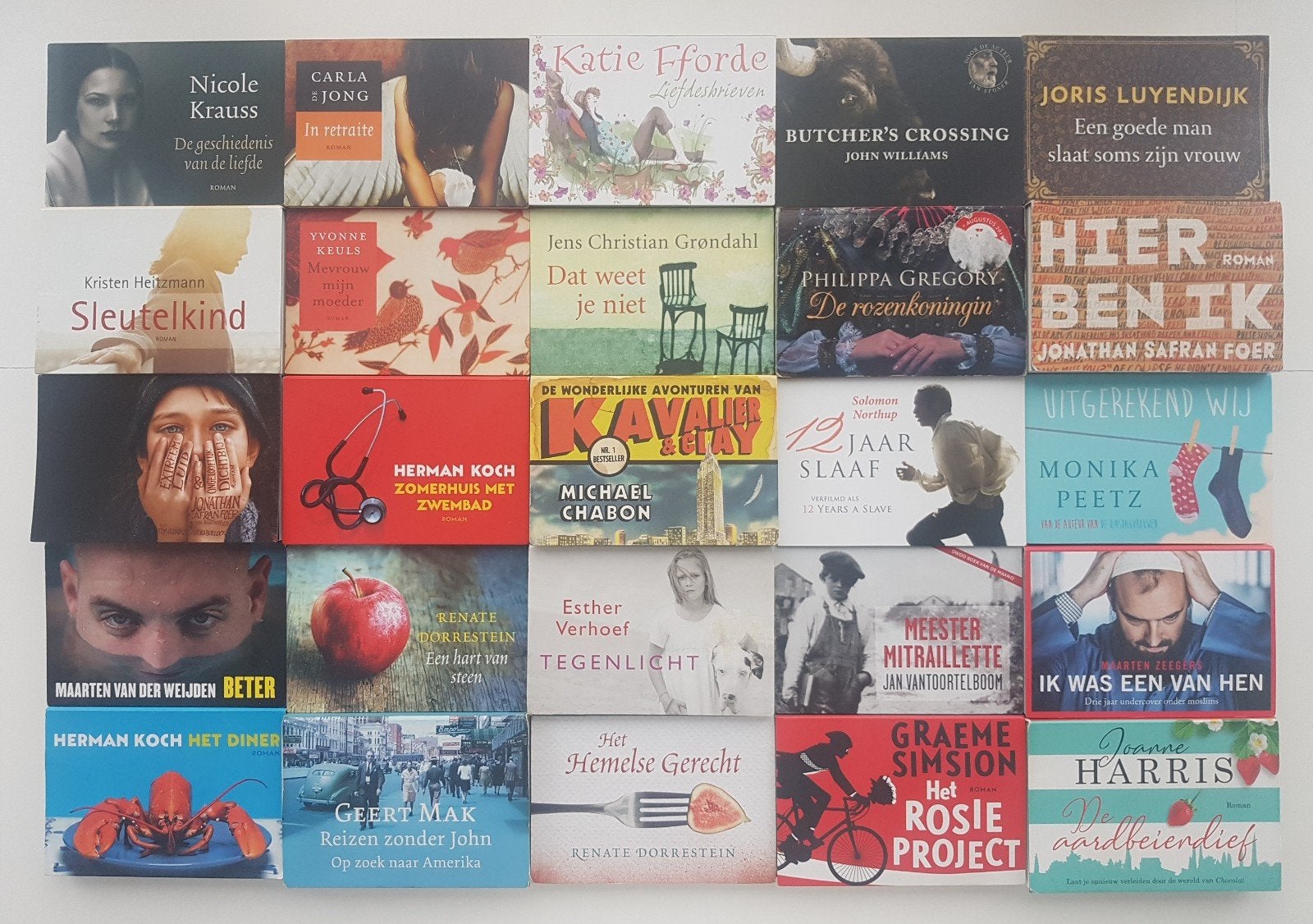 21x Dwarsliggers | Romans | €4 per stuk, Ophalen of Verzenden, Gelezen