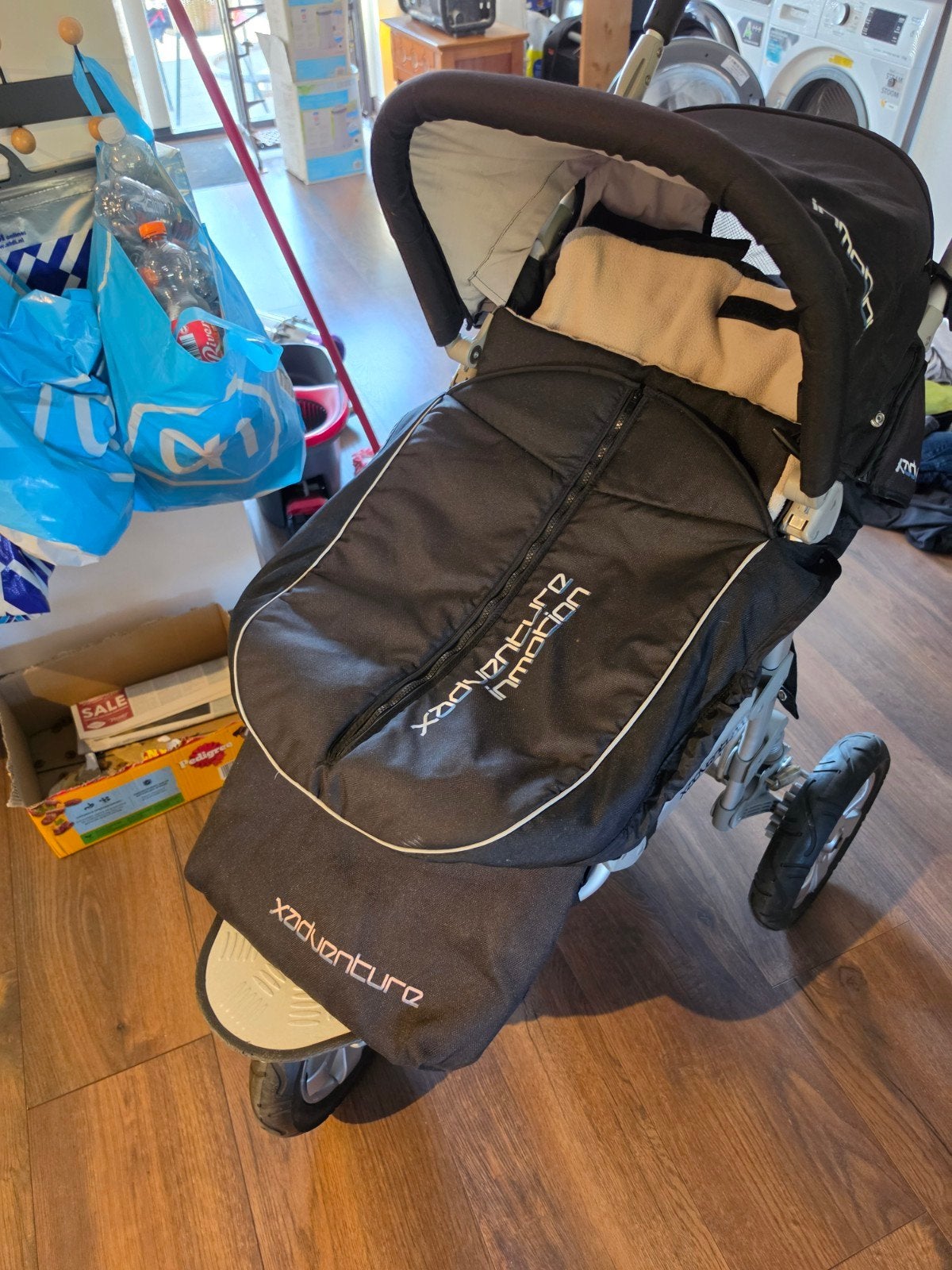 hardloop buggy met vering van xadventure inmotion, Ophalen, Zo goed als nieuw, Overige merken, Verstelbare duwstang