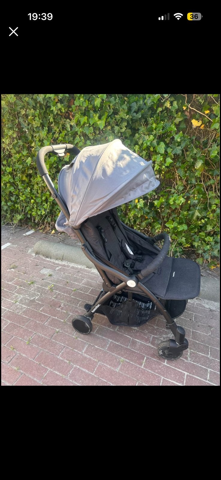 Hamilton buggy, Kinderen en Baby's, Buggy's, Ophalen, Gebruikt