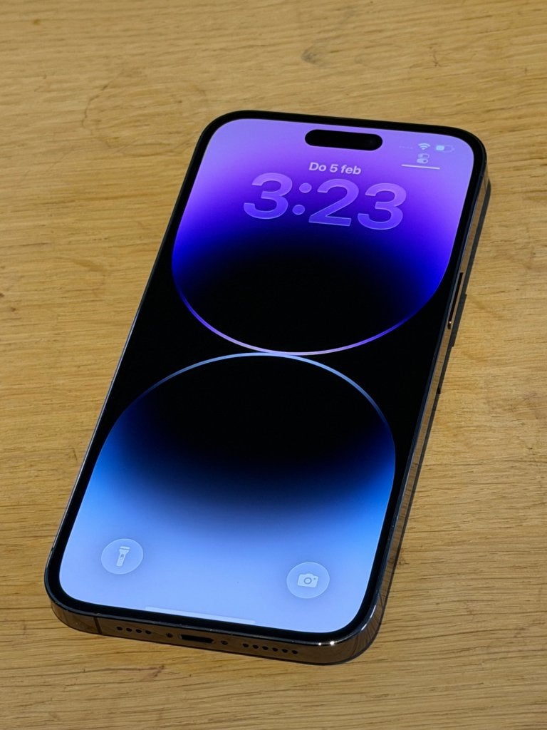 Erg Nette iPhone 14 Pro Max Purple 128GB, met 100% batterij!, 128 GB, Apple, ., Paars