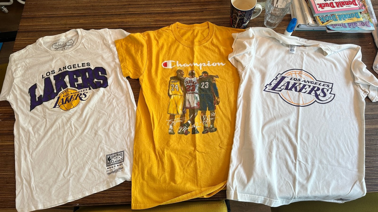Pakket 8st jongens basketbal kleding Jordan Adidas, Ophalen of Verzenden, Gebruikt, Maat 158