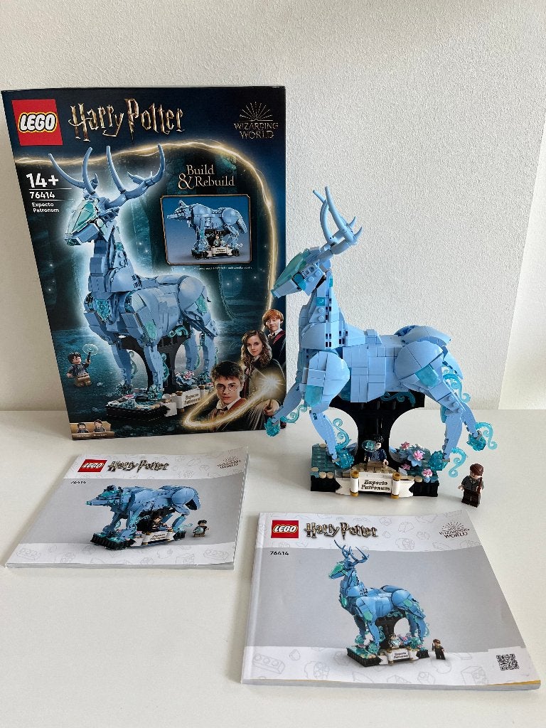 LEGO Harry Potter Expecto Patronum 2in1 Set - 76414, Lego, Harry Potter, Ophalen of Verzenden, Zo goed als nieuw