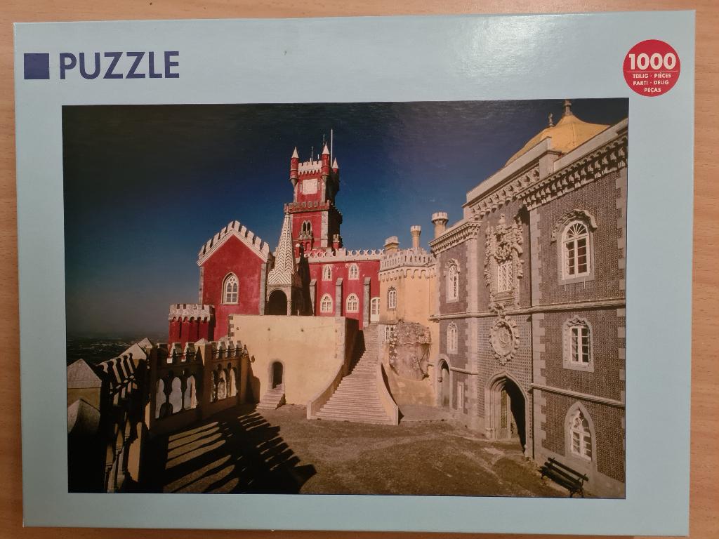 Paleis van sintra, portugal.             Puzzel., Ophalen of Verzenden, 500 t/m 1500 stukjes, Nieuw