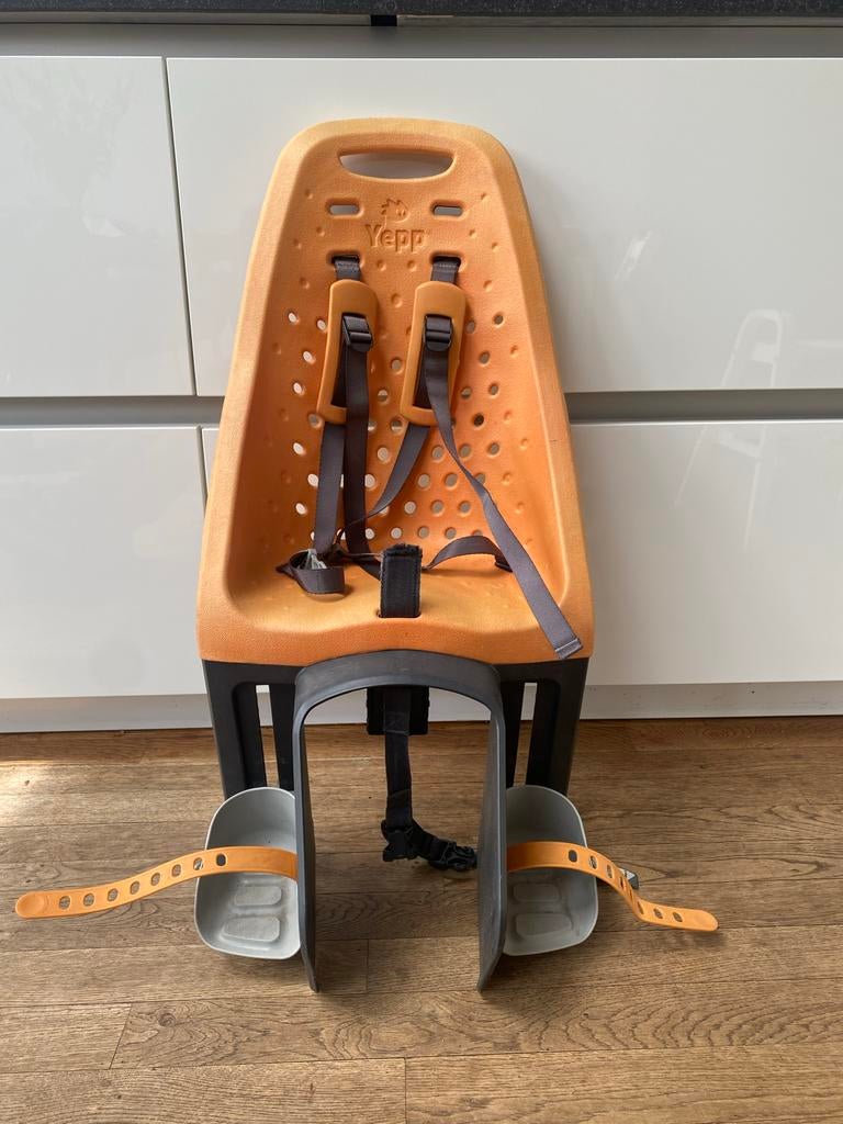 Yepp Achterzitje - Oranje, Ophalen, Achterzitje, 9 t/m 36 kg, Gebruikt