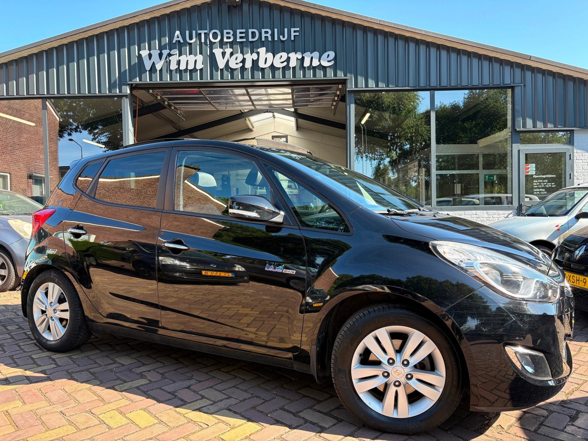 Hyundai Ix20 1.4i i-Catcher Glazendak, Auto's, Hyundai, Voorwielaandrijving, Euro 5, Gebruikt, Zwart