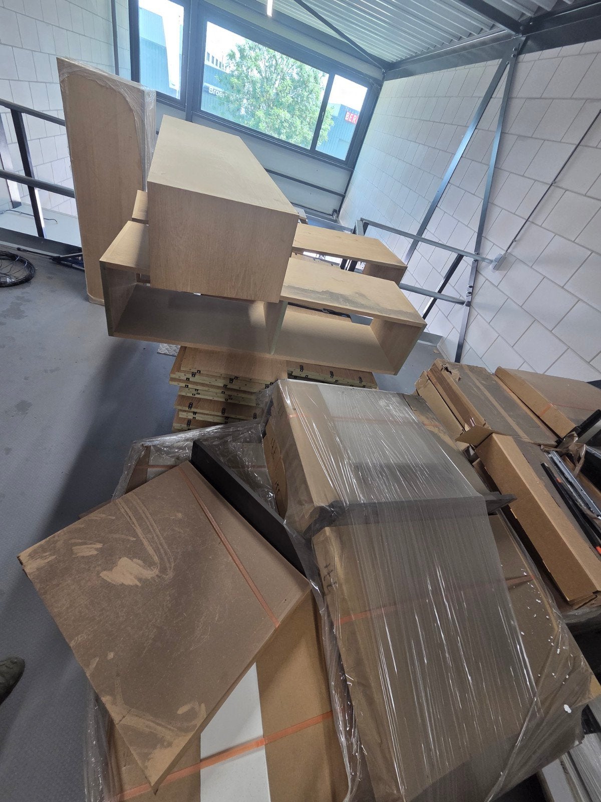 Eiken fineer kasten met laden en softclose - ca. 100 stuks, Ophalen of Verzenden