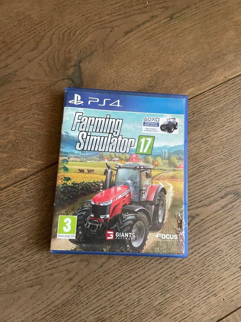 Farming Simulator 17 PS4 - Platinum Edition, Ophalen, Online, 1 speler, Zo goed als nieuw