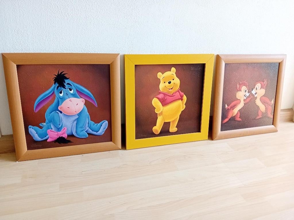 disney afbeelding / schilderij, Verzamelen, Disney, Ophalen, Winnie de Poeh of vrienden, Zo goed als nieuw, Overige typen