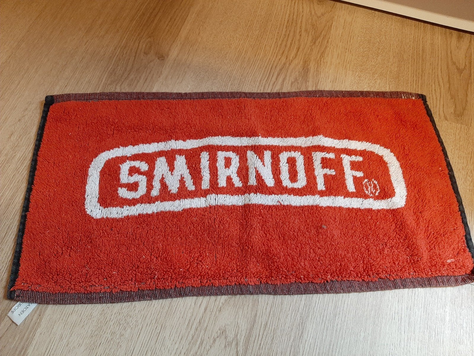 Smirnoff bartowel, Ophalen of Verzenden