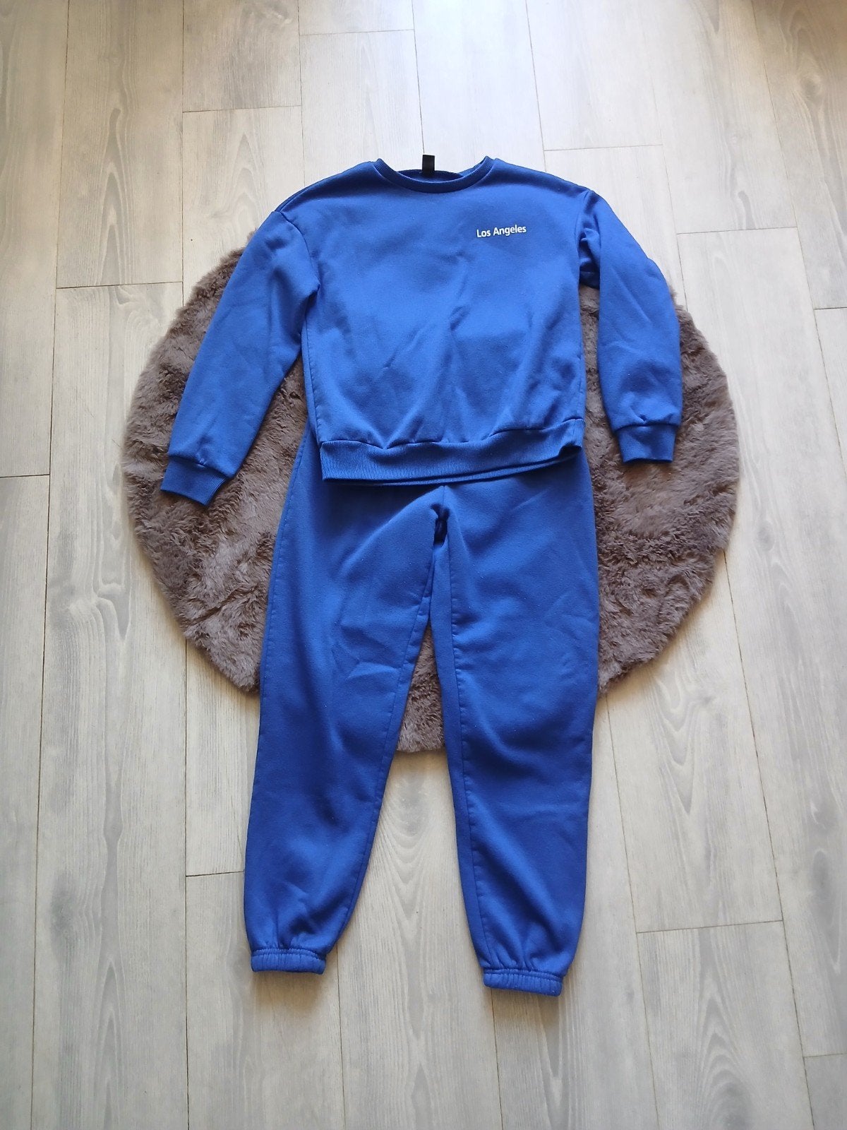 Blauw huispak / trainingspak Set 'Los Angeles maat XS shein, Kleding | Dames, Blauw, Ophalen of Verzenden, Maat 34 (XS) of kleiner