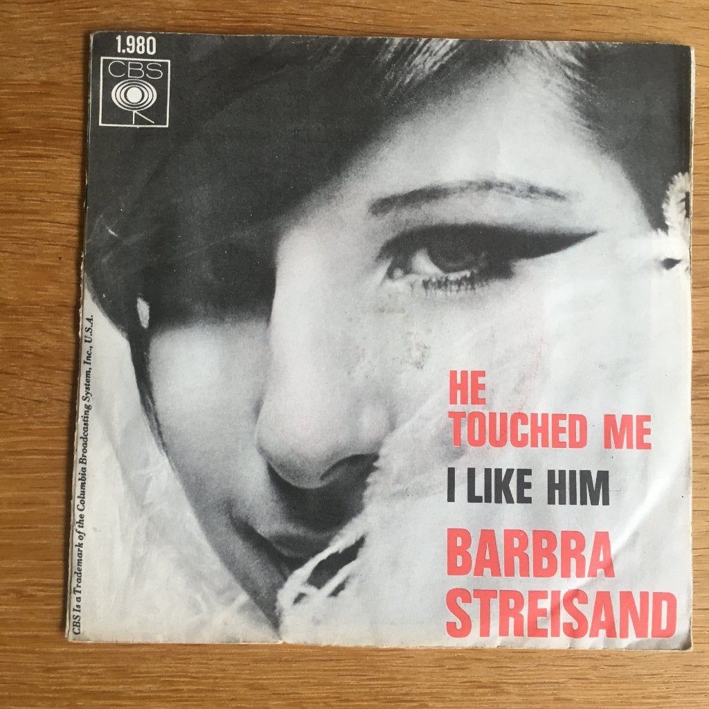 Barbra Streisand - He Touched Me / I Like Him 7”, Ophalen, Gebruikt, 7 inch, Single
