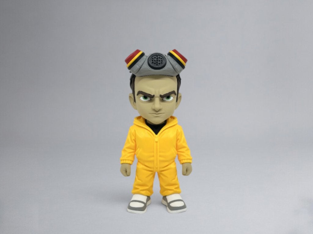 Jesse Pinkman Lab Suit – Breaking Bad Figurine – 30 cm, Ophalen of Verzenden, Nieuw, Mens