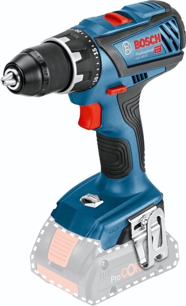 Bosch Professional GSR 18V-28 met 3.0 Ah Accu, Doe-het-zelf en Verbouw, Gereedschap | Boormachines, Ophalen of Verzenden, Zo goed als nieuw