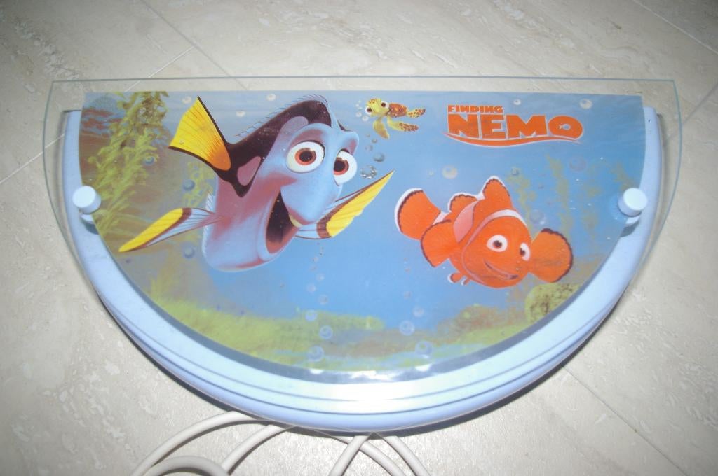 Disney Nemo lampDisney Nemo lamp, Ophalen of Verzenden, Zo goed als nieuw, Lamp