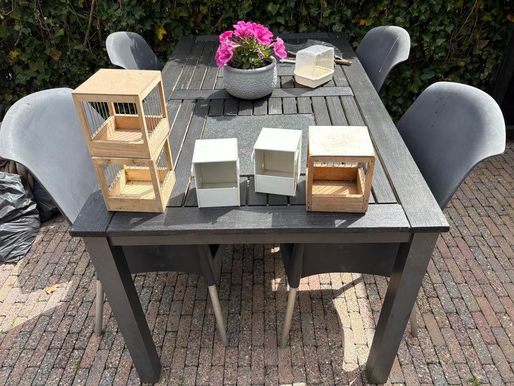 Nestkastjes, Ophalen, Hout, Broedkooi of Kweekkooi
