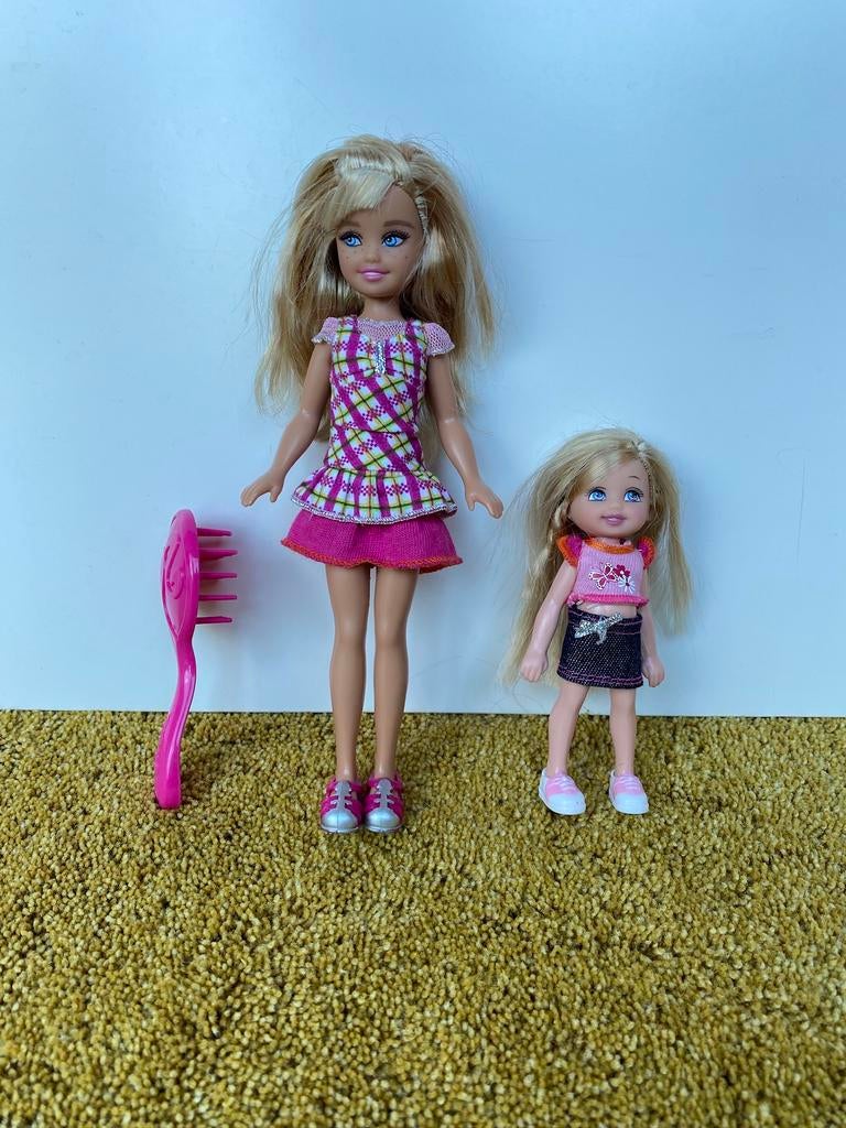 Barbie Sisters Camping Stacie & Kelly 2008, Ophalen of Verzenden, Zo goed als nieuw, Barbie