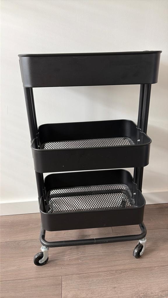 Keukentrolley ikea / raskog roltafel, Ophalen, Zo goed als nieuw