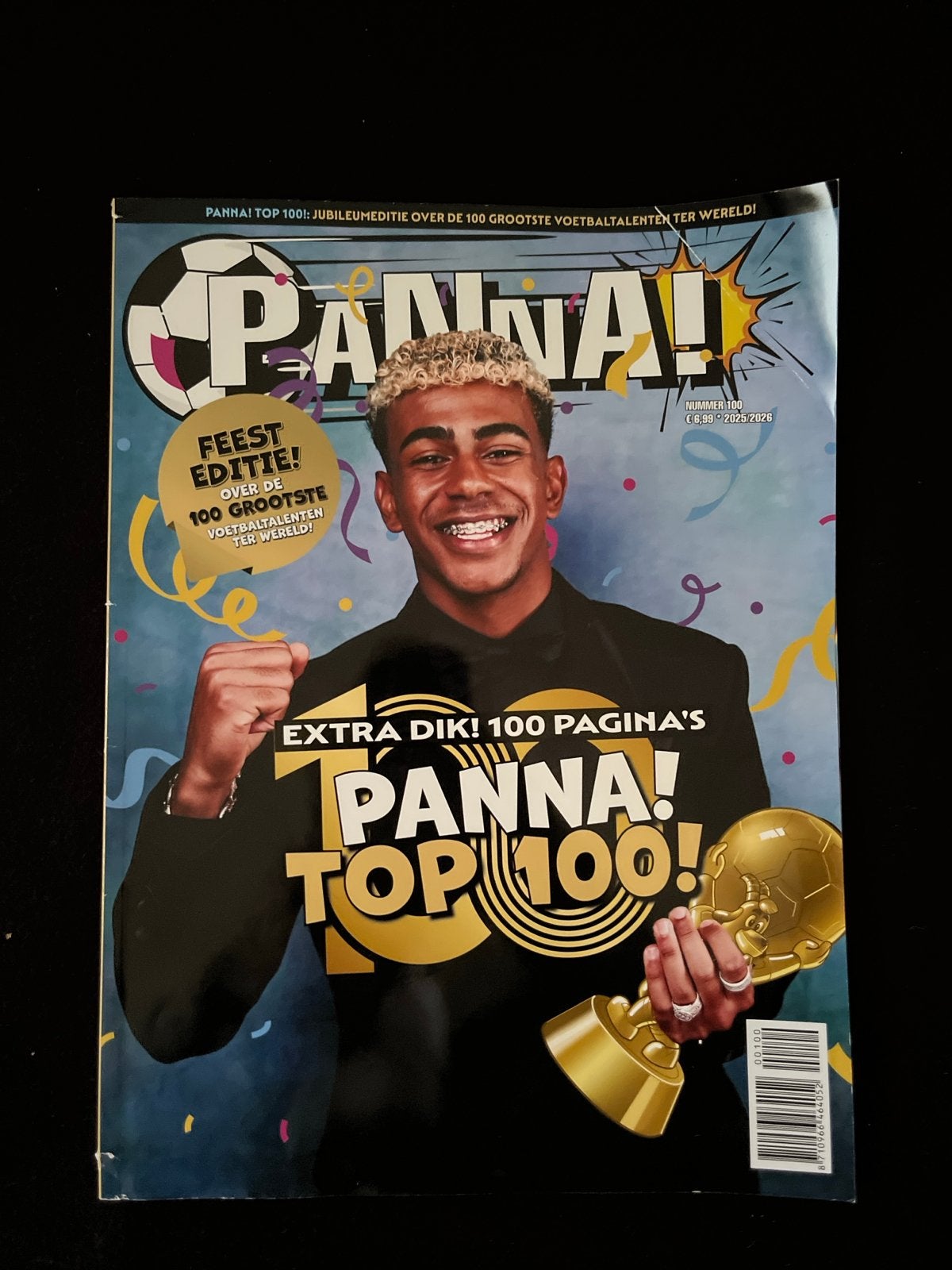 Panna! Top 100 Jubileumeditie Voetbaltalenten, Ophalen, Zo goed als nieuw, Sport en Vrije tijd