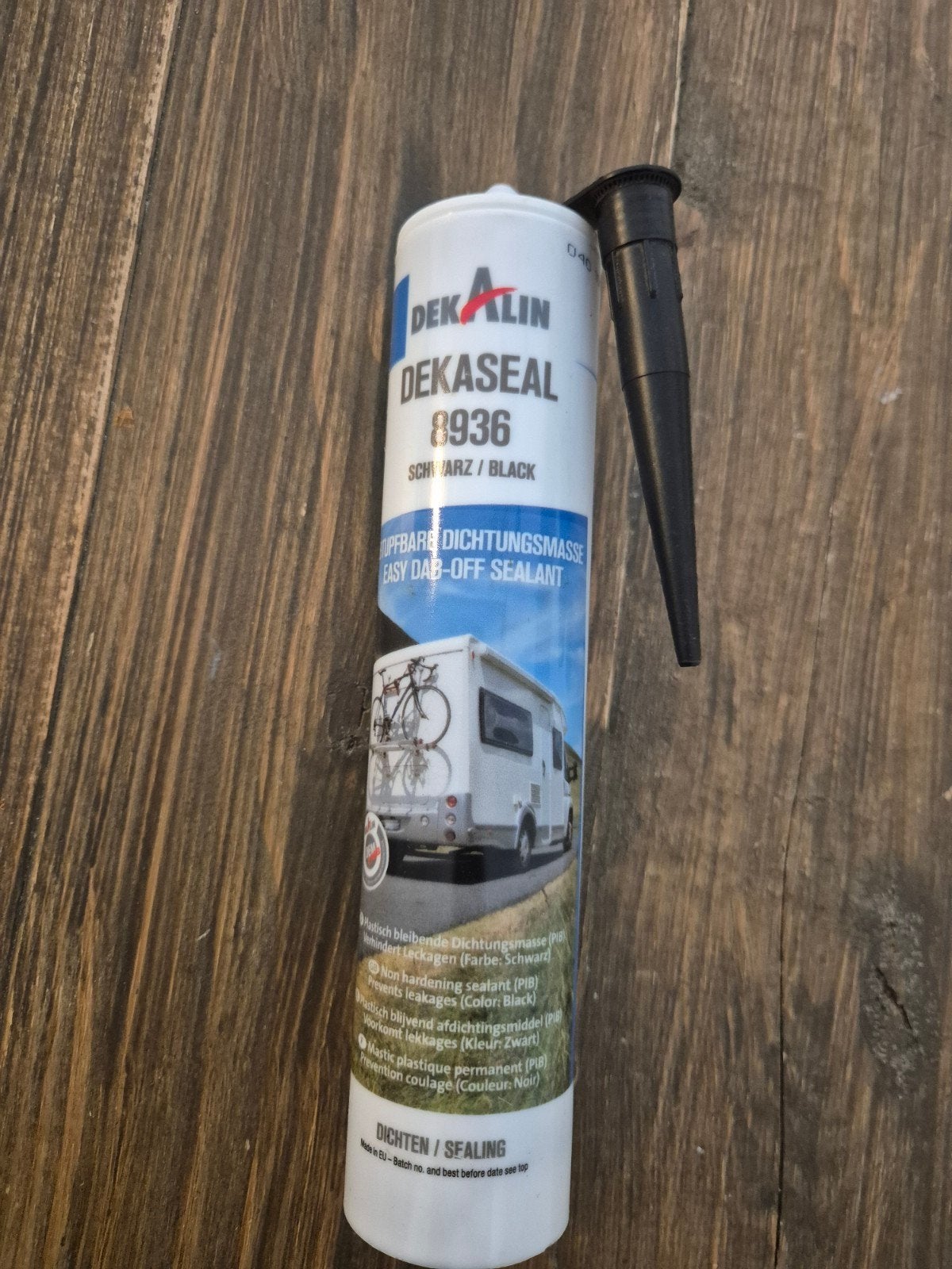 Dekalin Dekaseal 8936 Zwart Afdichtingskit Camper/Caravan, Caravans en Kamperen, Caravan accessoires, Nieuw, Ophalen of Verzenden