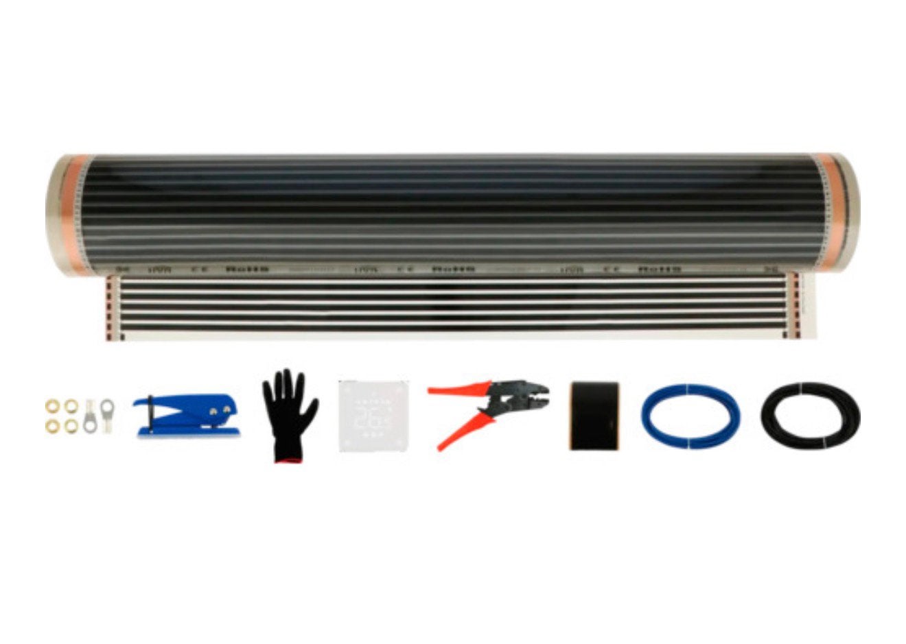 LIVN Infrarood vloerverwarming basic set 10 M2, Ophalen of Verzenden, Nieuw, 800 watt of meer, Overige typen