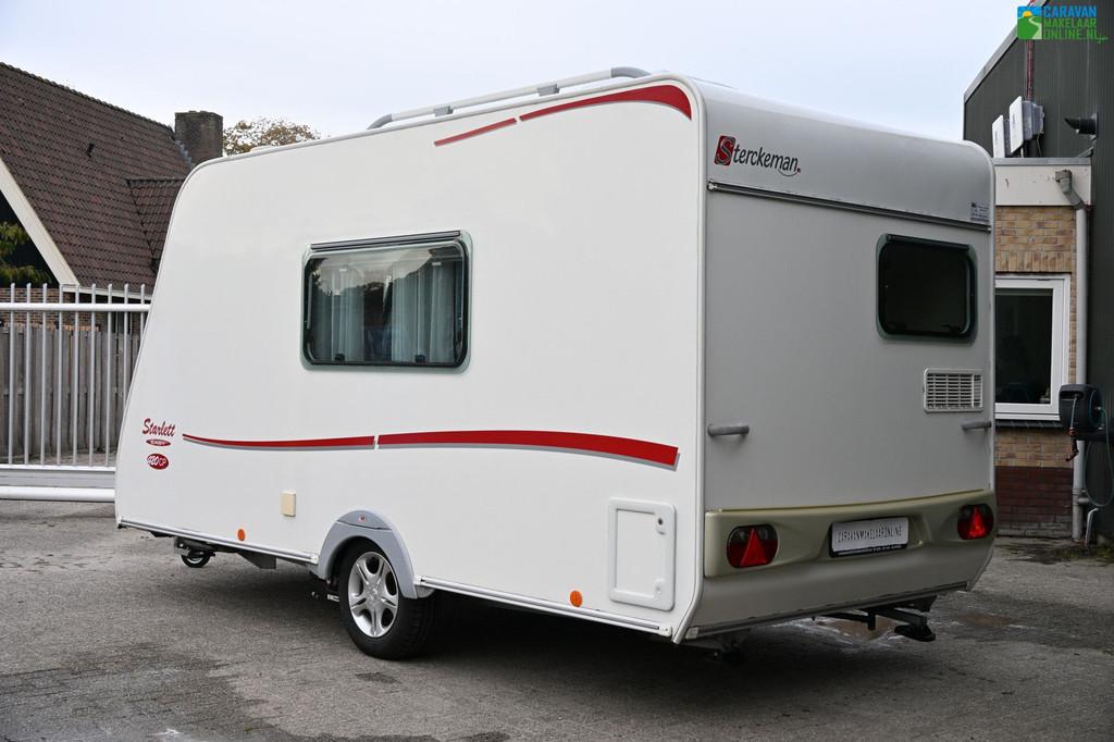 Sterckeman Starlett 420 CP, Caravans en Kamperen, Sterckeman, Bedrijf, 4 tot 5 meter, Luifel