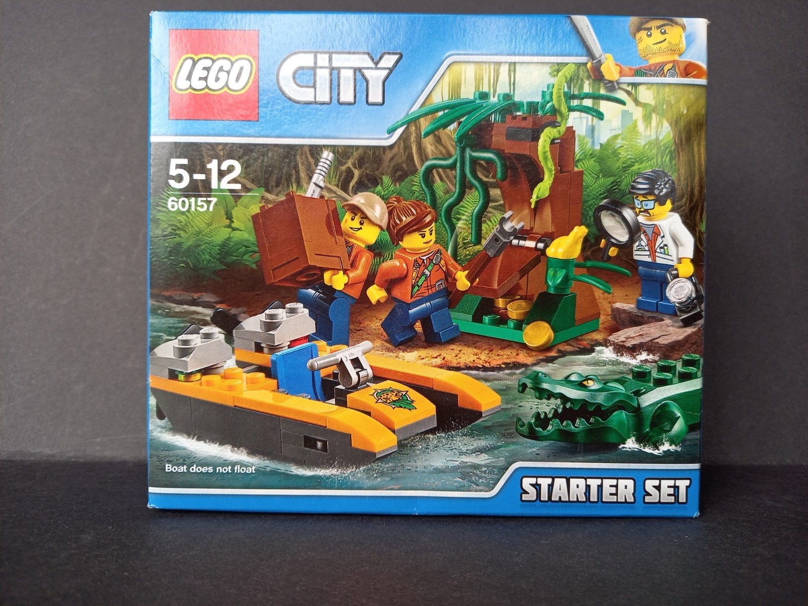 Lego minifig NIEUW City 60157 Jungle Starter Set Krokodil, City, Lego, Nieuw, Ophalen of Verzenden