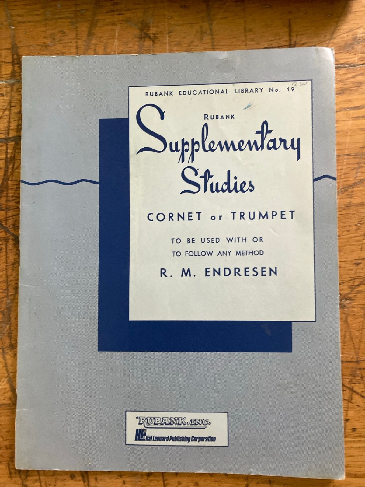 Rubank Supplementary Studies voor Cornet of Trompet, Gebruikt, Overige genres, Les of Cursus, Ophalen of Verzenden