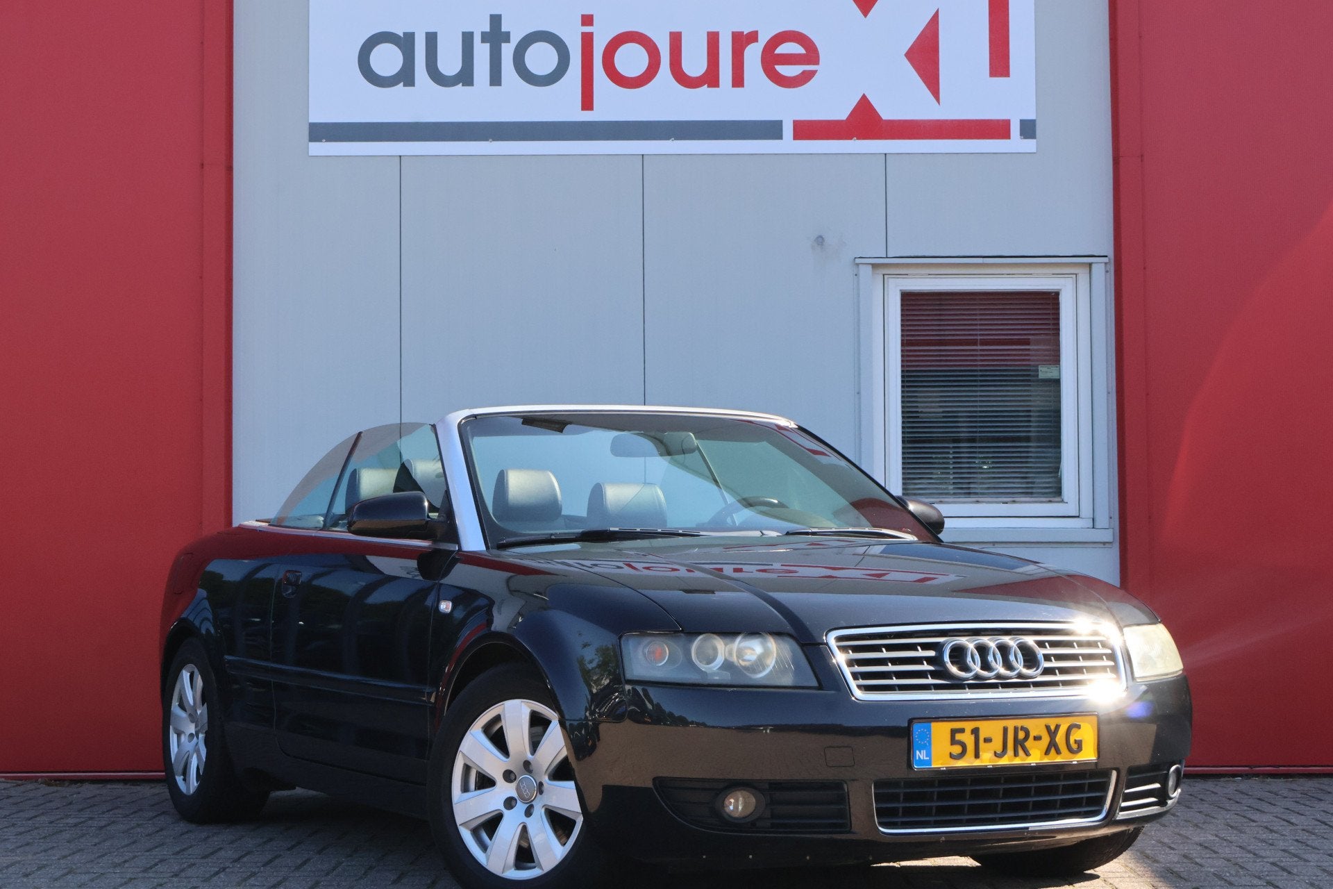 Audi A4 Cabriolet 2.4 V6 (bj 2002), Auto's, Audi, Voorwielaandrijving, Gebruikt, Zwart, Cabriolet