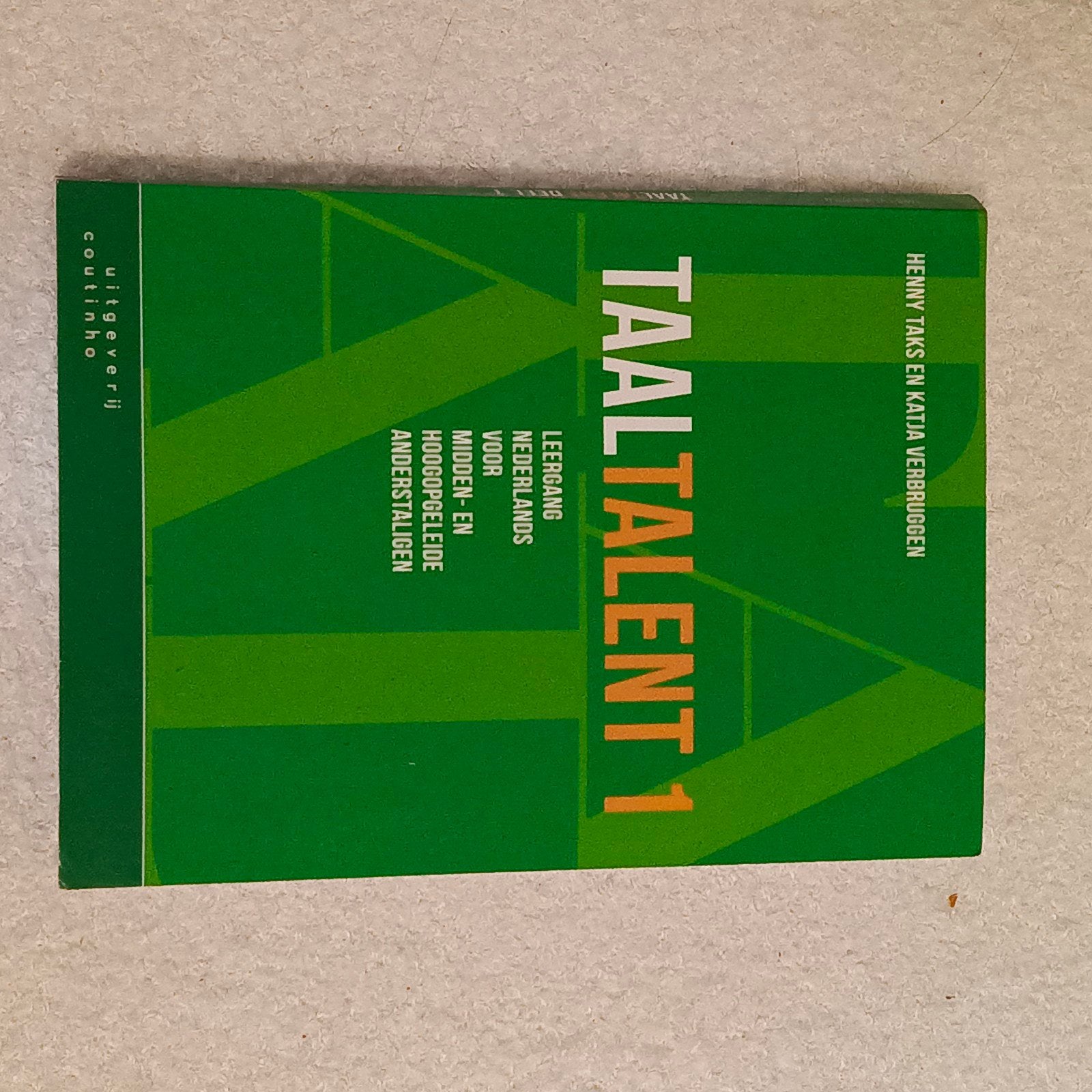 Taaltalent 1: Leerboek Nederlands voor Anderstaligen, Non-fictie, Nederlands, Ophalen of Verzenden, Zo goed als nieuw