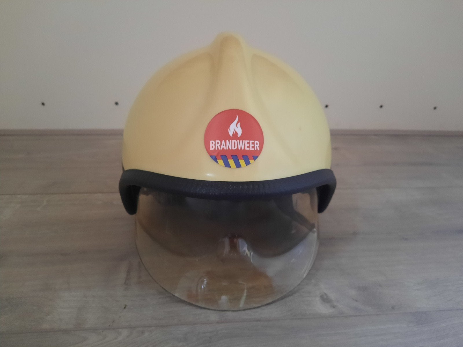 Brandweerhelm België, Verzamelen, Ophalen of Verzenden, Landmacht, Embleem of Badge