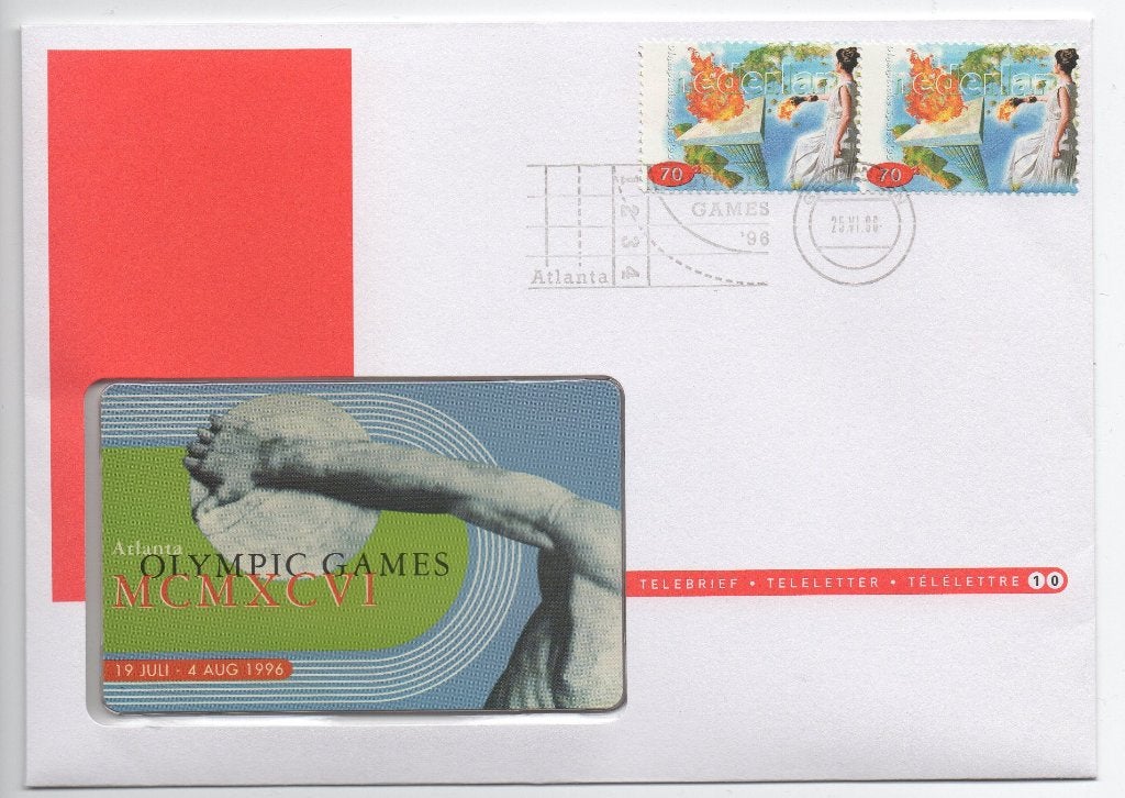Telebrief 10, Atlanta Olympic Games MCMXCVI, Ophalen of Verzenden, Nederland