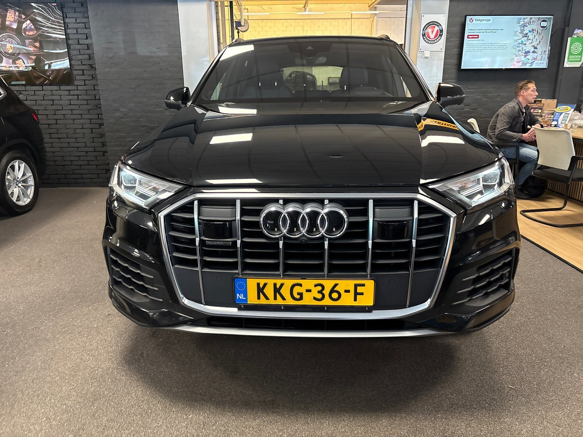 Audi Q7 55 TFSI phev e quattro Pro Line S-line / B&O / Leder, Gebruikt, 2995 cc, Bedrijf, SUV of Terreinwagen