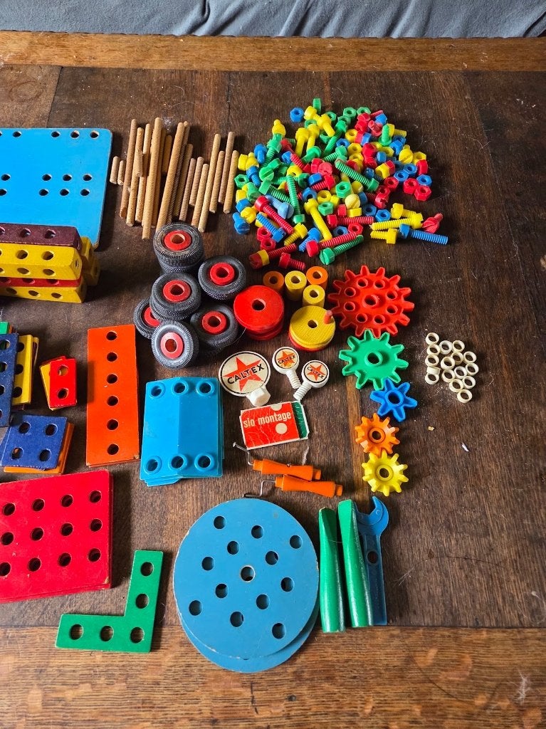 vintage constructie speelgoed, Ophalen