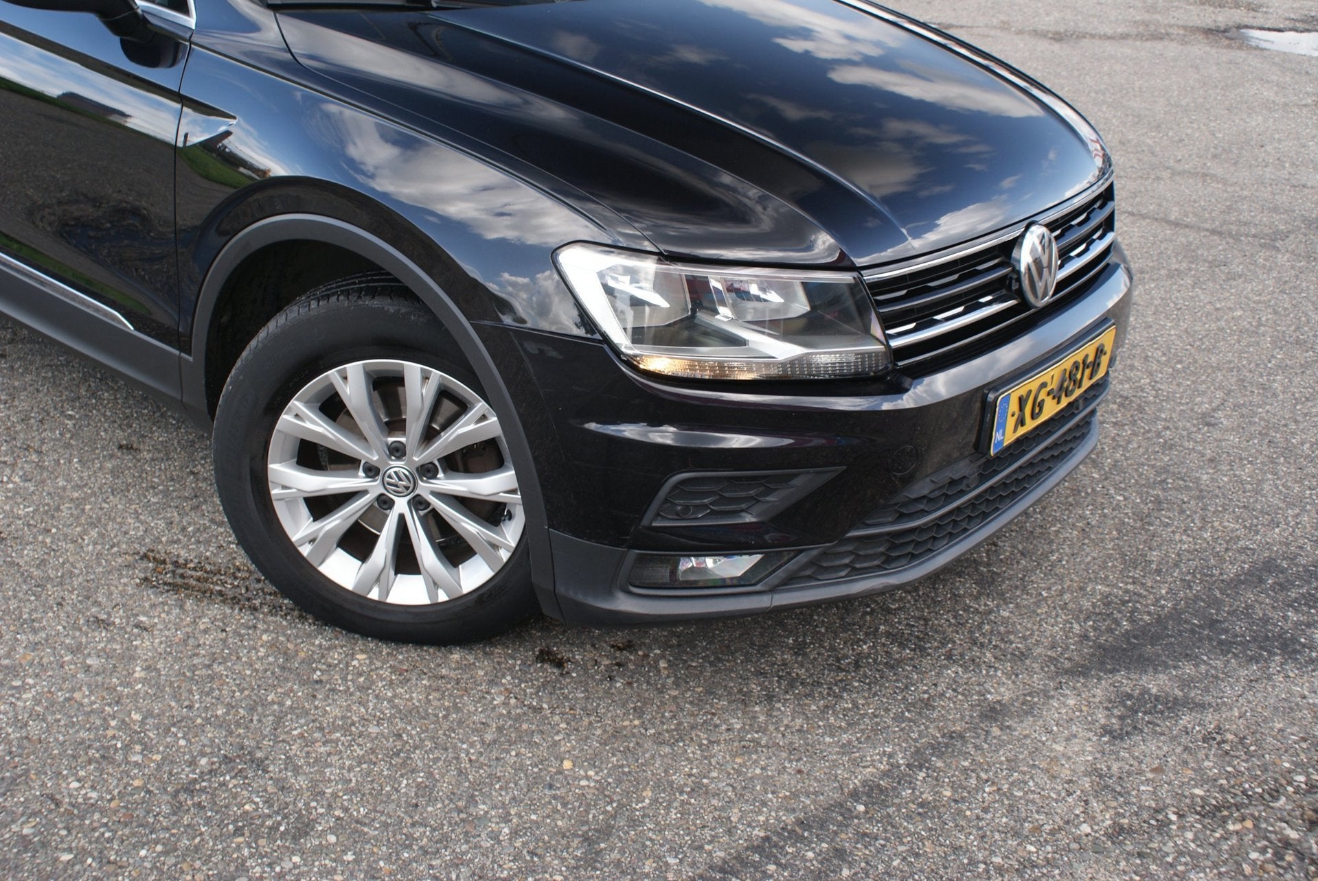 Volkswagen Tiguan 1.5 TSI ACT Comfortline | ACC | Automaat |, Auto's, Stof, 4 cilinders, 150 pk, Zwart
