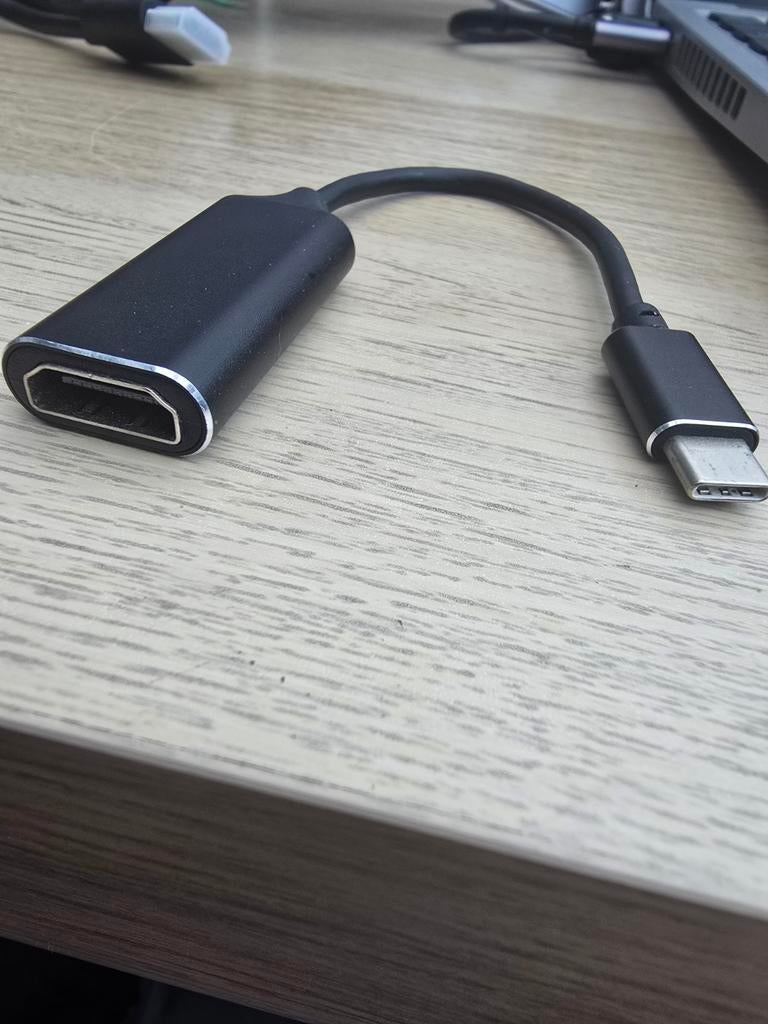 USB-C naar HDMI adapter, Ophalen of Verzenden, Nieuw, Minder dan 2 meter, HDMI-kabel