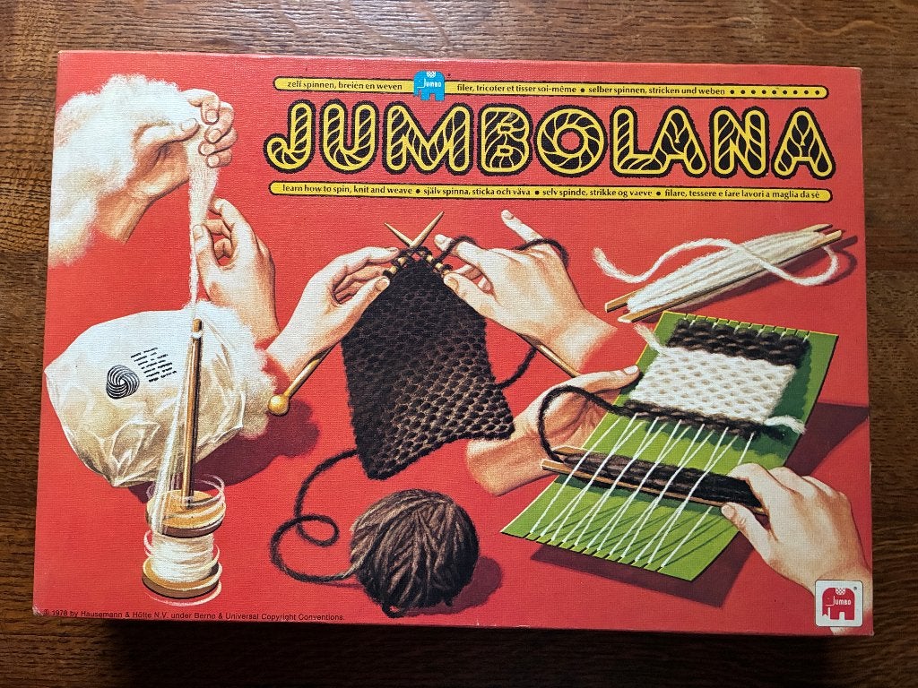Vintage Jumbolana - 1978, Textiel, Ophalen of Verzenden, Zo goed als nieuw, Knutselset