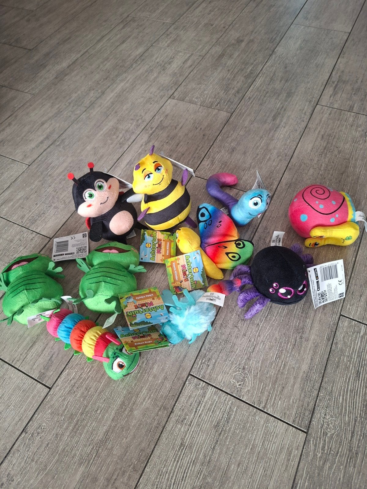 Achtertuin Mini's Lidl knuffels 10 stuks, Ophalen of Verzenden, Zo goed als nieuw, Overige typen