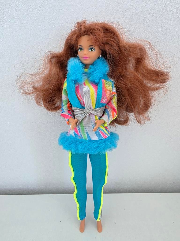 Barbie Ski Fun Midge vintage 1991, Ophalen of Verzenden, Zo goed als nieuw, Pop