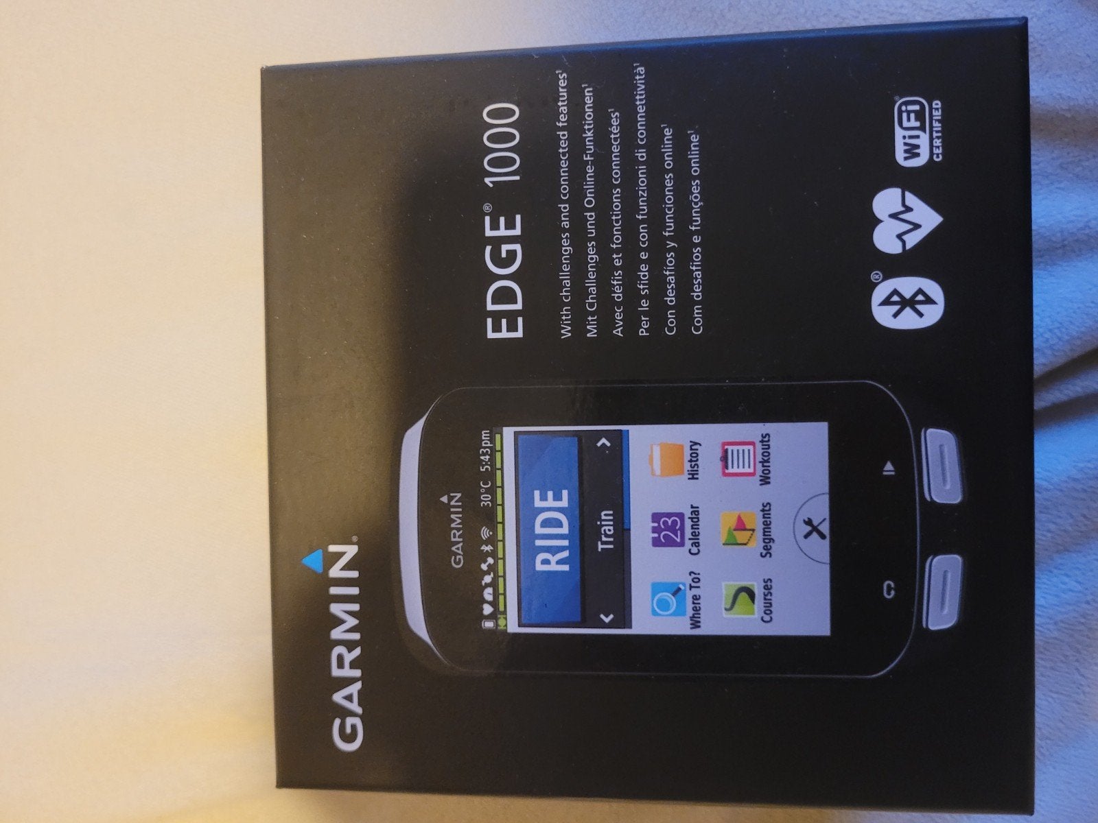 garmin edge 1000, Ophalen of Verzenden, Cadanssensor