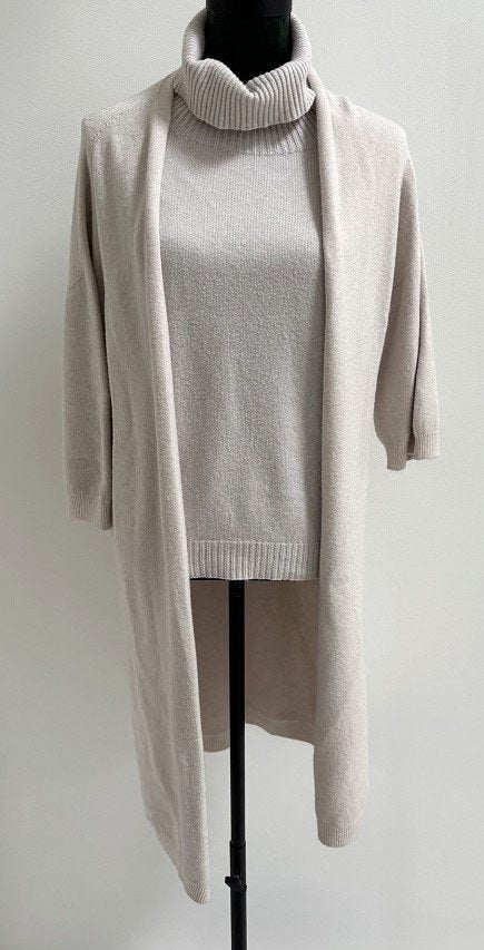 NIEUW! Alexandre Laurent lang dames vest kit one size, Kleding | Dames, Maat 38/40 (M), Verzenden, Beige, Alexandre Laurent