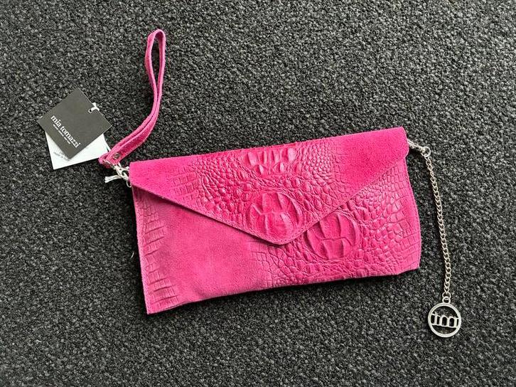 NIEUW Mia Tomazzi Roze Portemonnee Tas met Hengsels - Nieuw, Ophalen, Nieuw, Roze, Overige merken