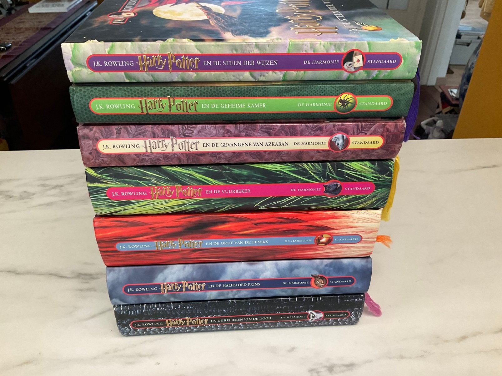 Harry Potter 7 delen , hardcovers, Ophalen of Verzenden