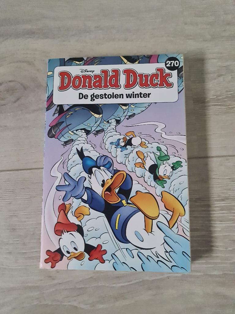 Pocket - Donald Duck - De gestolen winter - 270, Boeken, Strips | Comics, Eén comic, Amerika, Ophalen of Verzenden, Zo goed als nieuw